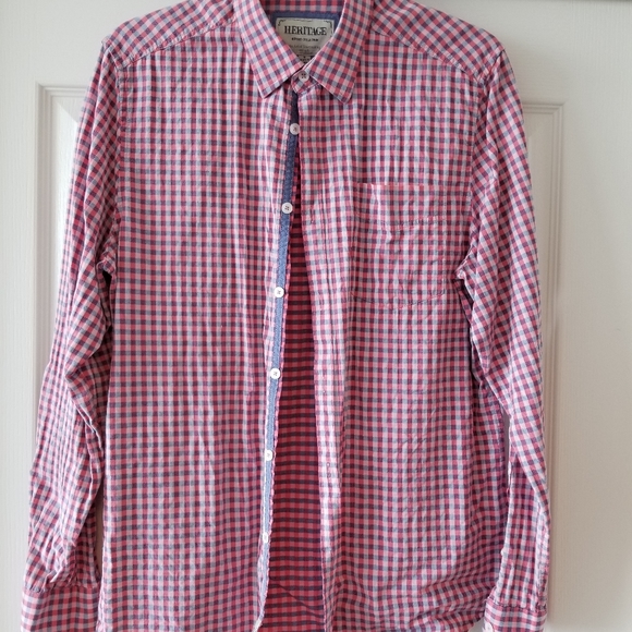 Heritage button down long sleeve shirt - Picture 1 of 6